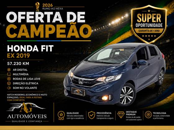HONDA FIT 1.5 EX 16V FLEX 4P AUTOMÁTICO HONDA FIT 1.5 EX 16V FLEX 4P AUTOMÁTICO
